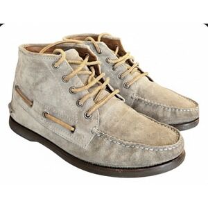 Mens Size 9 Tan Brunello Cucinelli Suede Chukka Boots Ankle Boots Italy Designer